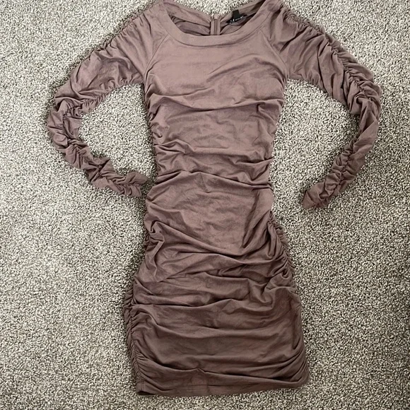 bebe ruched dress Bebe Womens Juniors Ruched Lace Cocktail And Party Dress Purple S